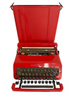 Vintage Schreibmaschine Olivetti Valentine 1970er Design Ettore Sottsass