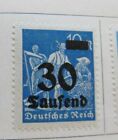 A8P49F151 Deutsches Reich Germany 1923-24 30 on 10m fine mh* stamp