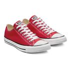 Scarpe Converse Chuck Taylor All Star Ox Basse Sneaker Tela Rosse Red Nr 36 37