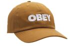 Cappello Obey Bold Strapback Brown