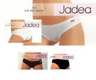 3 SLIP JADEA DONNA VITA BASSA ART. 785 COTONE ELASTICIZZATO MODAL BIANCO O NERO