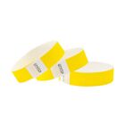 Braccialetti in Tyvek giallo - 1 pz