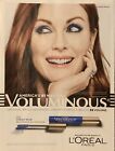 2017 Julianne Moore L’Oreal Paris PRINT AD Voluminous Mascara - You’re Worth It