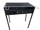 BARBECUE  FERRO TIPO PESANTE ARTIGIANALE CON GRIGLIA REGISTRABILE 70x38 cm