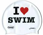 CUFFIA PISCINA NUOTO SILICONE I LOVE SWIM