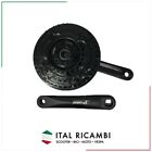 GUARNITURA BICI MTB TRIPLA 3 MARCE IN ALLUMINIO NERO 24 34 42 X 170 COMPLETA DI