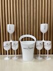 Set Moet &Chandon Ice Bucket + 6 Glasses