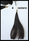 Hair Extensions ciocche Ricce cheratina SEISETA Curly capelli veri Naturali Remy