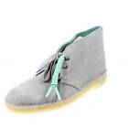 Clarks Desert Boot Grigio - Uomo Scarpe Polacchini