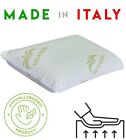 Cuscino Saponetta Memory Foam Aloe Vera Anallergico Ortopedico 74 x 42 H 15 cm