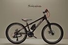 Bici mtb 24 nero rosso personalizzabile