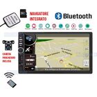 AUTORADIO CON NAVIGATORE STEREO AUTO 7 POLLICI 2DIN GPS MP5 AUX BLUETOOTH CAMERA