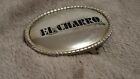 EL CHARRO FIBBIA Con Logo originale  7X5 cintura PANINARO ANNI 80 vintage