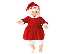 VESTITO DA BABBO NATALE DA BAMBINA 6/9 MESI