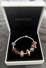 Pandora Charms With Snake Chain Bracelet 17cm - Silver 590702