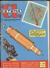 SISTEMA A marzo 1958 rivista microscopio composto fotografia su seta pittura