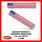 ADESIVO RESINATO BANDIERA AMERICANA conf. 2 pz. AMERICAN FLAG