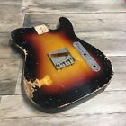 FRANCHIN Mars guitar body Heavy Relic Aged 3-Color Sunburst Nitro Esquire T-type