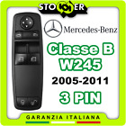 Pulsantiera Alzacristalli Interruttori Specchietti MERCEDES CLASSE B W245 3 PIN