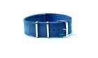 Cinturino per orologio tessuto cordura nato ansa 20mm blu kanvas watch strap