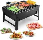 Barbecue Griglia a Carbone per 5-10 Persone Pieghevole per BBQ Giardino Terrazza