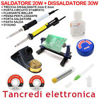 20W SALDATORE RESISTENZA CERAMICA POMPETTA ASPIRA STAGNO ELETTRICA SALDATURE