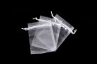 50 100 Organza Gift Bags Jewellery Christmas Candy Pouches Wedding Party Favour