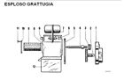 Tutti i ricambi Originali per grattugia Reber 8900N n°5 e 8910N n°3