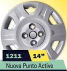 Kit serie 4 copricerchi coppe ruota 14" per Fiat Punto II 9/1999-5/2003 cod 1211