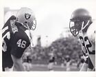 Original Press Photo American Football LA Raiders v Pittsburgh Steelers 18.12.84