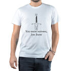 T-SHIRT GOT - YOU KNOW NOTHING JON SNOW - GAME OF THRONES