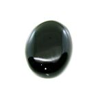 Top Qualità Grande 35.8Ct Onice Nera Ovale Cabochon Gemma