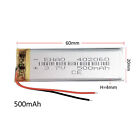 Batteria 402060 3,7V 500mAh Ricaricabile LiPo Polimeri Litio