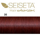 Hair Extension Cheratina SEISETA 20 Ciocche Capelli Veri Alta Qualità Punte Pari