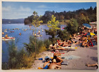 Cartolina 1970 Cadrezzate Varese La Spiaggia viaggiata