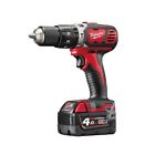 Trapano Avvitatore Percussione a Batteria Milwaukee M18 BPD-402C 18 V 4933443520