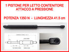 PISTONE A GAS MOLLA DI RICAMBIO PER LETTO CONTENITORE-1350 N-ATTACCO A PRESSIONE