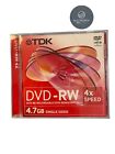 TDK DVD-RW 4x 4.7gb NUOVO