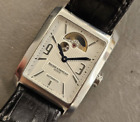 BAUME ET MERCIER HAMPTON SQUARE AUTOMATIC OPEN HEART SWISS ETA NO RIVIERA