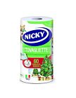 3 CONFEZIONI NICKY TOVAGLIETTE NATALE ROTOLO 60 PZ