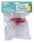 APLI Kids - Barattolo di plastica per pittura 1 pezzo colore/modello ass