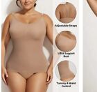 Seamless Shapewear Tank Tops - 1 Apricot & 1 Black