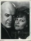 1981 Press Photo Telly Savalas and Claudia Cardinale in "The Golden Raiders"