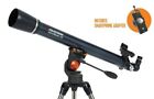 Celestron Telescopio 70/900 ASTROMASTER 70AZ(140x) + Adattatore Smartphone - CE2