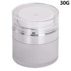 Empty Airless Pump Jar Refillable Creams Sample Lotions Dispenser Travel Lea q-1