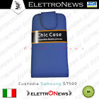 Custodia Cover Samsung Galaxy Ace Plus S7500 verticale Modello Flip