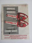 MOTOSEGA HOMELITE SUPER 2/XL 2 MANUALE-OWNERS MANUAL-MANUALE USO MANUTENZIONE.