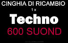 ★CINGHIA DI RICAMBIO MOTORE 1 x PROIETTORE SUPER 8 mm TECHNO 600-SOUND★