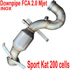 DOWNPIPE TUBO FAP DPF ALFA 159 BRERA GIULIETTA 2.0 JTDM KAT 200 CELLE T7K