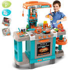 Cucina Giocattolo Bambini con Luci e Suoni 34 Accessori Gioco 87x78x29cm